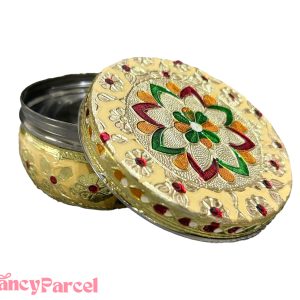 Handcrafted Decorative Storage Box – 6.5 Inches - Image 1