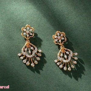 FLORAL DANGLE DROP EARRINGS - Image 2
