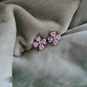 ELEGANT FLOWER-STYLE EARRINGS - Image 2