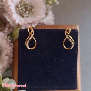 INFINITY DROP EARRINGS - Image 3