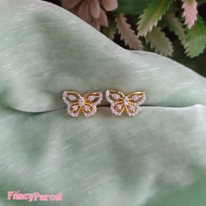 CHARMING BUTTERFLY STUD EARRINGS - Image 2