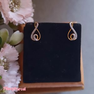 ELEGANT SWIRL DROP EARRINGS - Image 3