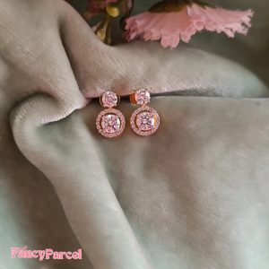 ELEGANT SPARKLING STUD EARRINGS - Image 2