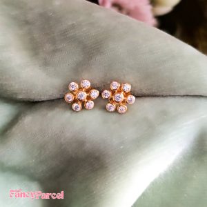 SPARKLING FLOWER EARRINGS - Image 1