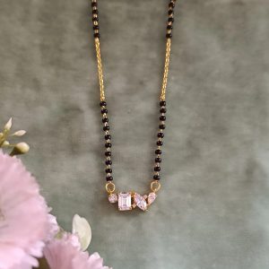 STUNNING CRYSTAL FANCY MANGALSUTRA - Image 4
