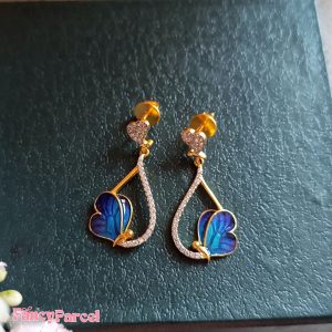 BUTTERFLY DROP EARRINGS - Image 3