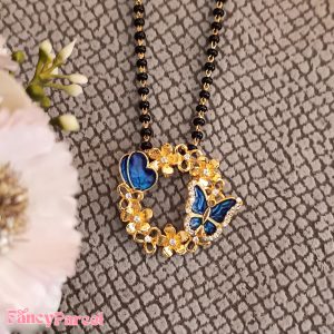 CHARMING BUTTERFLY PENDANT MANGALSUTRA - Image 3