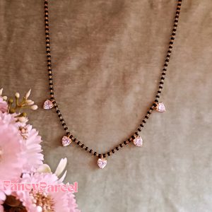 HEART-SHAPED PENDANT MANGALSUTRA - Image 3
