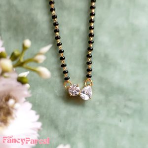 CHARMING DOUBLE STONE MANGALSUTRA - Image 3