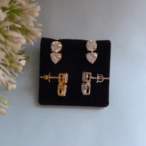 ELEGANT BLOOMING FLOWER STUD EARRINGS - Image 4