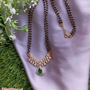PENDANT WITH 2 LAYER CHAIN - Image 1