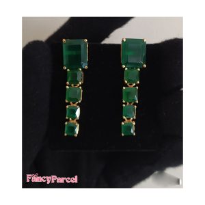 EMERALD PARTY FLAUNT EARRING - Image 1