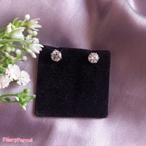 SOLITAIRE STUD | EARRINGS - Image 1