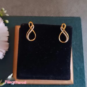 INFINITY DROP EARRINGS - Image 2