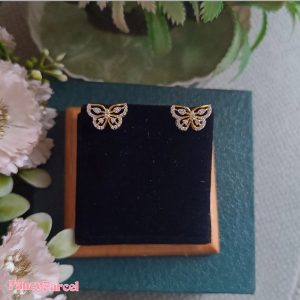 CHARMING BUTTERFLY STUD EARRINGS - Image 3