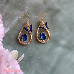 BUTTERFLY DROP EARRINGS - Image 2