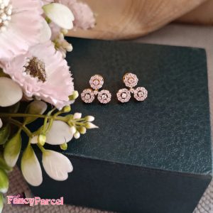 SPARKLING FLORAL EARRINGS - Image 2