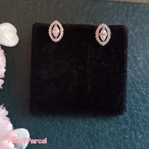 OWEL STUD HALO EARRINGS - Image 1