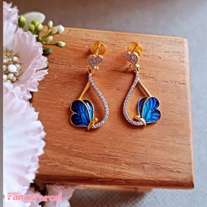 BUTTERFLY DROP EARRINGS - Image 1
