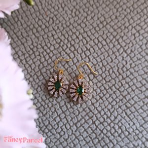 CHARMING FLORAL ACCENT EARRINGS - Image 4