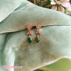 ELEGANT FLOWER DROP EARRINGS - Image 2