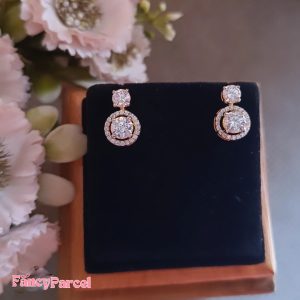 ELEGANT SPARKLING STUD EARRINGS - Image 4