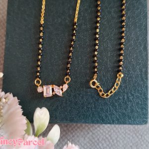 STUNNING CRYSTAL FANCY MANGALSUTRA - Image 1