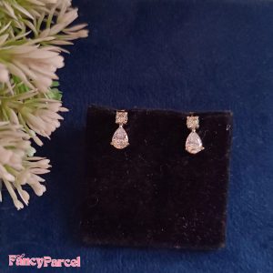 PEAR-SHAPED DROP EARRINGS - Image 4