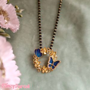CHARMING BUTTERFLY PENDANT MANGALSUTRA - Image 4