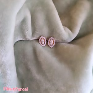 OWEL STUD HALO EARRINGS - Image 2