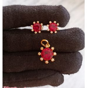 PENDANT& EARRINGS SET - Image 2