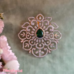 EXQUISITE FLORAL PENDENT - Image 1