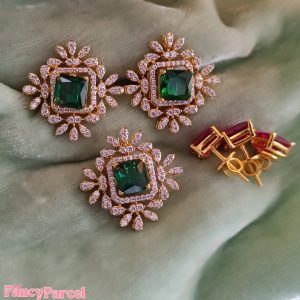 ELEGANT PENDENT AND EARRINGS SET - Image 3