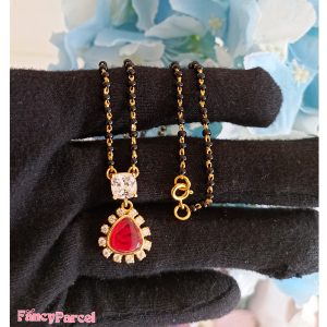 BLACK BEADS MANGALSUTRA - Image 3