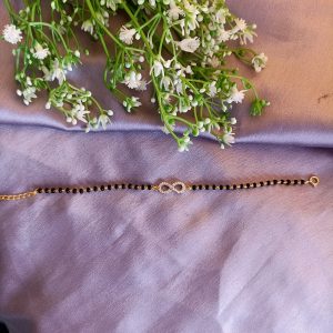 INFINITY MANGALSUTRA BRACELET - Image 1