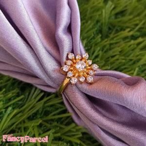 SUNFLOWER FLORAL PRIVILEGE DESIGNER DIAMOND RING Regular priceNo. 16.40 - Image 1