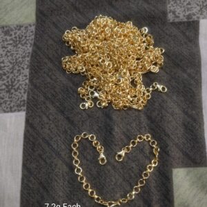 Premium 92.5 Silver Back Chains — Elegant & Durable (7.2g Each) - Image 1
